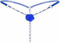 Women's Pearl T Back G String Embro