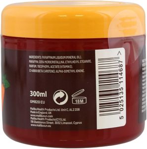 Malibu Sun Bronzing Body Butter – Fast Tanning, Beta Carotene, 300ml