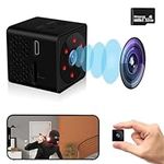 Spy Camera WiFi Hidden Camera, 4K UHD Mini Camera Hidden for Home with Phone App (Live Video), 32GB TF Card, Wireless Secret Camera with Rechargeable Battery/Night Vision/Motion Detection, Nanny Cam