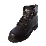 GRAFTERS M538AZ Steel Toe Safety Boots EN ISO 2034501 2004: Black: UK 10