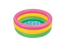 Intex 58924EP 34in x 10in Sunset Glow Soft Inflatable Baby Swimming Pool