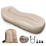 Bestrip Automatic Inflatable Lounger, Inflatable Blow Up Sofa Bed with Air Pump for Camping, Hiking, Traveling, Holiday, Suitable for Children, Adults, and Family