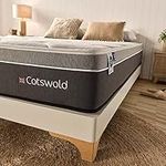 naturalex Cotswold Memory Foam Mattress 30cm high - Lumbar Support - MemoSoft V30 - Gel Fresh - 5ft King Size 150x200cm, 5 Year Warranty