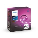 Philips Hue Lightstrip Plus v4 [2 m] White and Colour Ambiance Smart LED Lights Kit with Bluetooth, Smart Lighting Compatible with Alexa, Google Assistant and Apple HomeKit (Extendable)