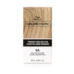 COLORCHARM Permanent Liquid Hair Color for Gray Coverage| 9A Pale Ash Blonde | 1.4 Fl oz.