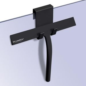 RICHMIRTH Silicone Rubber Blade Shower Squeegee 9" in Width Window & Car Squeegee for Shower, Glass, Window
