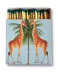 Curator Home Luxury Gift Long Safety Matches I Stylish Giraffe Design Square Matchbox