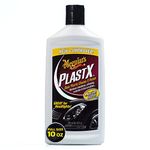 Meguiar's PlastX Clear Plastic Polish, Fast & Easy Plastic Restorer for Headlights, Taillights, Soft Top Windows, and More, Remove Scratches, Cloudiness, Yellowing, and Oxidation, 296ml (10 fl oz)