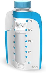 Kiinde Breast Milk Storage Twist Pouch (6 oz - Pack of 80)
