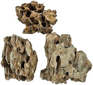 Lifegard Aquatics Dragon Ohko Rock. (for Decoration, Ponds, Fish Tank, Aquarium & Aquascaping) (1 lbs)