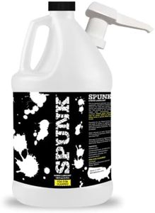 SPUNK Lube Hybrid Personal Lubricant - Water & Silicone Based, Safe for Toys & Condoms, 128 Fl Oz (3776 mL)