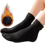 BLINKIN Soft Touch Warm Thermal Socks for Women - Ultimate Velvet Touch Fleece Socks for Winter Season