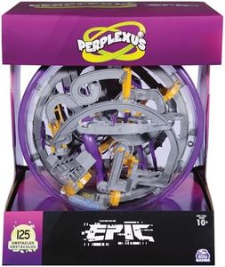 Spin Master Games - Perplexus Epic 3D Kugellabyrinth mit 125 Hindernissen, Konzentrationsspiel mit 360° Bewegung, Geschicklichkeitsspiel für Kinder ab 10 Jahren und Erwachsene