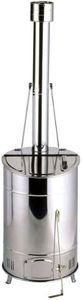 Green Life OED-80S Fallen Leaf Incinerator, Stainless Steel, Heat Resistant, Corrosion Resistant