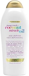 OGX Extra Strength Damage Remedy + Coconut Miracle Oil Shampoo for Dry, Frizzy or Coarse Hair, Hydrating & Flyaway Taming Shampoo, Paraben-Free, Sulfate-Free Surfactants, 750 mL