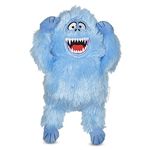 Rudolph The Red Nosed Reindeer Bumble Figure Dog Toy | 9 Inch Medium Squeaky Plush Dog Toy from The Red Nosed Reindeer Movie | Bumble The Abominable Snowman Christmas Dog Chew Toy