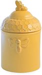 Boston International Ceramic Goody Jar, Honeycomb