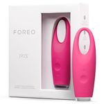 Foreo Iris Illuminating Eye Massager | Puffy Eyes, Dark Circles & Eye Bags Remover | Enhances Eye Cream & Eye Serum Absorption | Ultra-Hygienic Silicone | Pro-Level Eye Care | Antiaging | Magenta