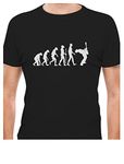 Evolution of Rock Guitar Shirt Funny Music Lover Gifts for Men Musician Guitarists Graphic Mens T-Shirt Large Black