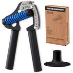 GD IRON GRIP 70(P) Adjustable Hand Grip Strengthener, 44~154lbs Grip Strength Trainer Premium Forearm Strengthener Hand Gripper for Grip Strength