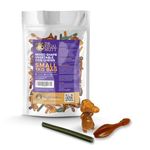 The Regal Mutt - Vegetable Dog Chews - Mixed Shape Variety Pack (Small - 1kg Bag)