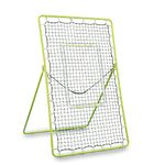 Rukket Tennis Practice Rebounder Net, 4x6 Rebound Wall for Tennis & Racquet Sports Ball, Portable Backboard for Indoor & Outdoor Training