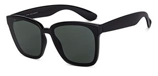 Vincent Chase By Lenskart | Havana Full Rim Square | Polarized and 100% UV Protected | For Men & Women | Large | VC S14526