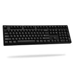 ikbc CD108 V2 Mechanical Keyboard, Cherry MX Clear Switch, Full Size with Mistel PBT Keycaps, Windows/Mac