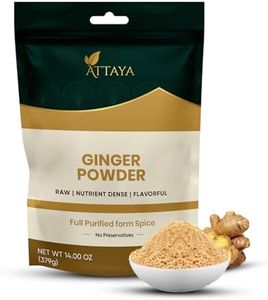 Ground Ginger powder, 14 OZ | Premium Source for Spice & Seasoning | Great for Baking, Cooking & Tea | Additive Free, Non-GMO, Bulk Supply