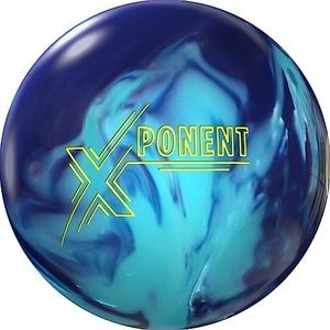900 Global Xponent Midnight/Cyan Solid Bowling Ball 15lbs