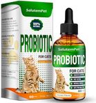 Liquid Cat Probiotic - Cat Digestive Support – Support Digestion During Colic - Upset Stomachs - Help with Diarrhea - Gas and Bloating - 2 fl.oz