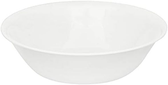 Corelle 1117158 Livingware Serving Bowl Set (Set of 3), Winter Frost White 1.9L