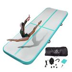 Air Gymnastics Track Tumbling Mat/Inflatable Air Gymnastics Mat Training Mats Gymnastics Tracks for Home Use/Training with Pump