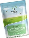 Organic Pea Protein Powder - European Vegan Protein Powder by TheHealthyTree Company for Muscle Growth & Recovery - Non-GMO, Keto and Gluten-Free - Natural Unflavoured Pea Protein (600g)