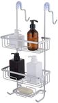 Aluminum Over The Door Shower Caddy