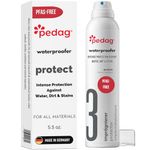 Pedag Waterproof Spray for Shoes & Boots – PFAS-Free Suede, Nubuck, Fabric & Sneaker Protector Spray