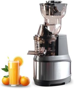 Hafele MAGNUS Cold Press Slow Juicer| 83mm Wide Chute| All-in-1 Fruit & Vegetable Juicer| 35RPM Speed for Max Nutrition| Stainless Steel Body| BPA Free Container| 250W