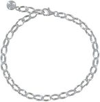 LES POULETTES JEWELS - Sterling Silver Charms Bracelet - Classics - Size 7.5 inch