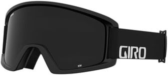 Giro Semi Adult Snow Goggle - Black Wordmark Strap with Ultra Black/Yellow Lenses