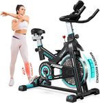 pooboo Exercise Bike, Adjustable Ma