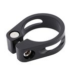 HOUSON Bicycle Saddle Clamp, Bicycle Seat Adapter Seat Post Clamp Aluminum Alloy Seat Clamp Bicycle Saddle Attachment for MTB and Road Bike 34.9mm