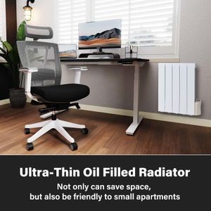 BTGGG 900W Electric Oil Radiator Heater – Portable Home Heating