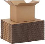 CRUGLA 40 Packs 8x6x6 Shipping Boxes Corrugated Cardboard Boxes Shipping Box for Business Packaging Box