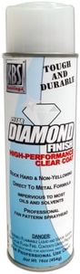 KBS Coatings 8114 Clear High Gloss Diamond Finish Clear Watercolor Aerosol, Covers 35 sq ft, Clear High Gloss, 15 Ounce (Pack of 1)