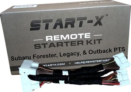 Start-X Remote Starter Kit for Subaru Forester 2019-2021, Legacy 2018-2019, & Outback 2018-2019 Push to Start || Press Lock 3X to Remote Start || Plug n Play
