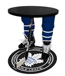 Team Tables Toronto Hockey Table (Black Table Top) with Toronto Puck Mat