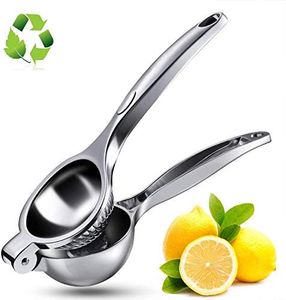 Manual Lemon Lime Squeezer, Heavy Duty Metal Orange Lemon Juicer, Premium Quality Lemon Press, Large Manual Citrus Press Juicer and Lime Squeezer