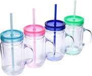 Zephyr Canyon Plastic Mason Jars wi