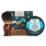 The Body Shop Modern Gent's Shaving Kit - Maca Root & Aloe Shaving Cream and Shave Brush