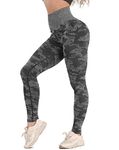 STARBILD Lady Winter Black Seamless Warm Thermal Thick Sports Workout Running Compression Scrunch Butt Lift Christmas Legging Women High Waist Plus Size Yoga Pant Gym Clothes Wear Girl Sportswear UK